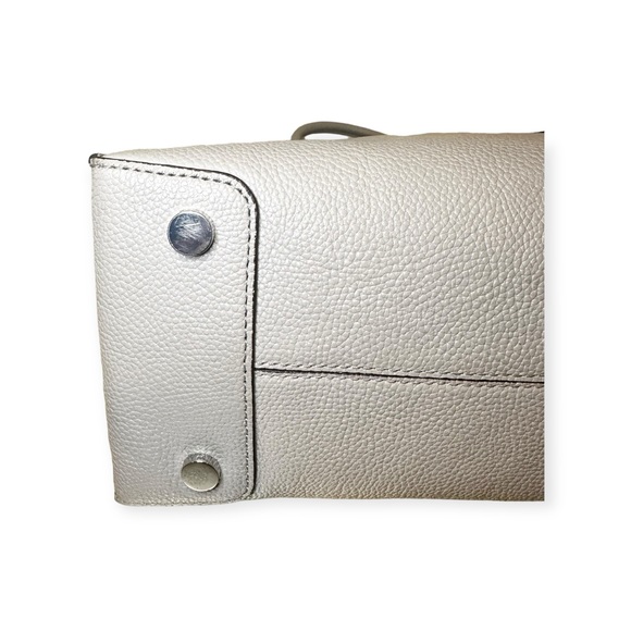 Michael Kors Large Gray Pebbled Leather Tote - Picture 12 of 17